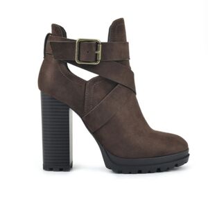 The Huntley cut out bootie by Seven Dials